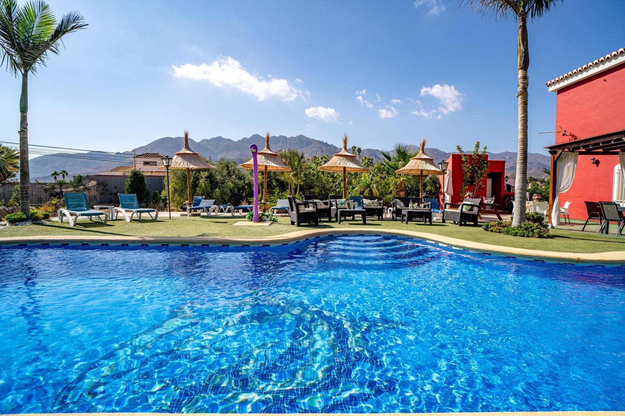Villa Adelina En Turre, Almeria, Villa De Lujo Con Piscina Privada Cerca De Las Playas De Mojacar Exterior foto